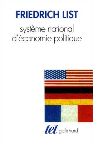 Couverture : Système national d'économie politique